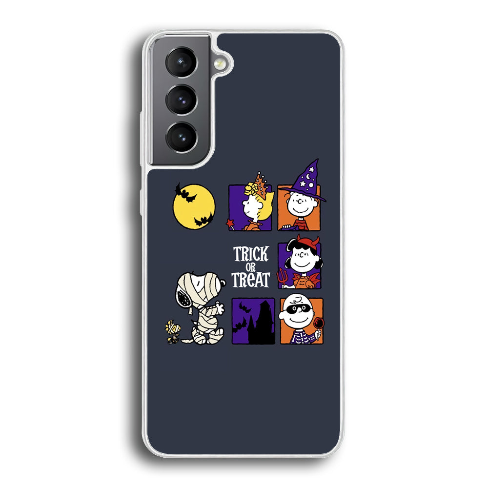 Snoopy Halloween Momment Samsung Galaxy S21 Plus Case