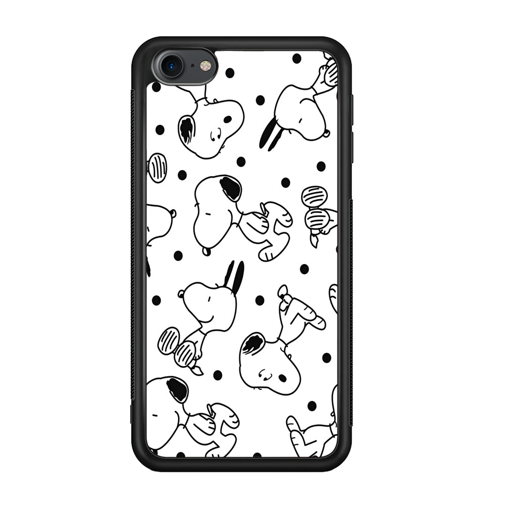 Snoopy In White iPod Touch 6 Case - Ezzystore