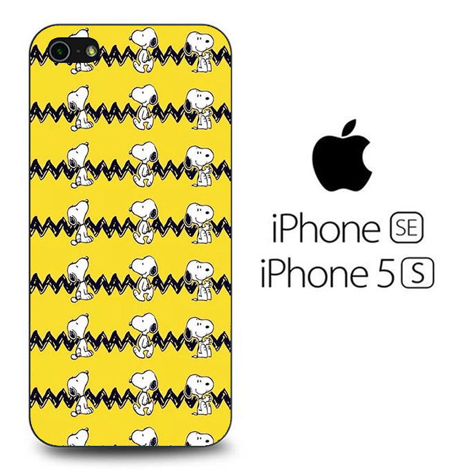 Snoopy Chevron Yellow iPhone 5 | 5s Case - Ezzystore