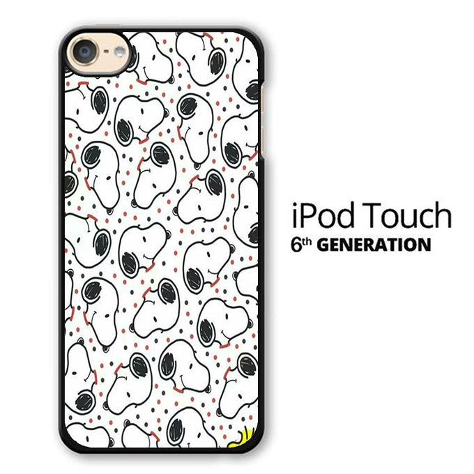 Snoopy Head Polkadot iPod Touch 6 Case - Ezzystore