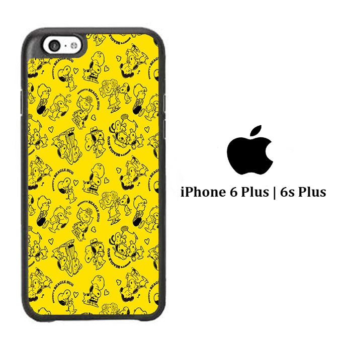Snoopy Hug Yellow iPhone 6 Plus | 6s Plus Case