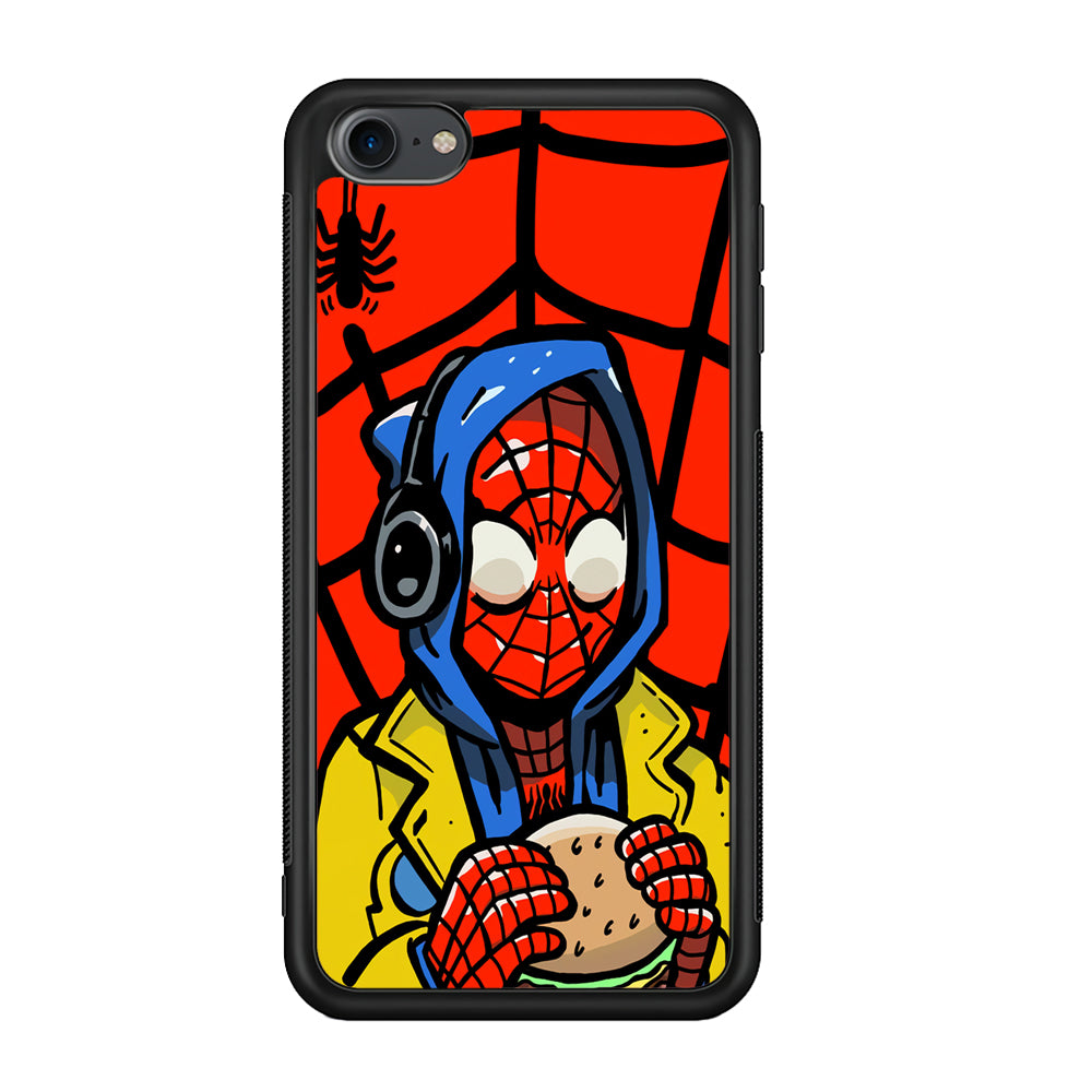 Spiderman Burger Lunch iPod Touch 6 Case - Ezzystore