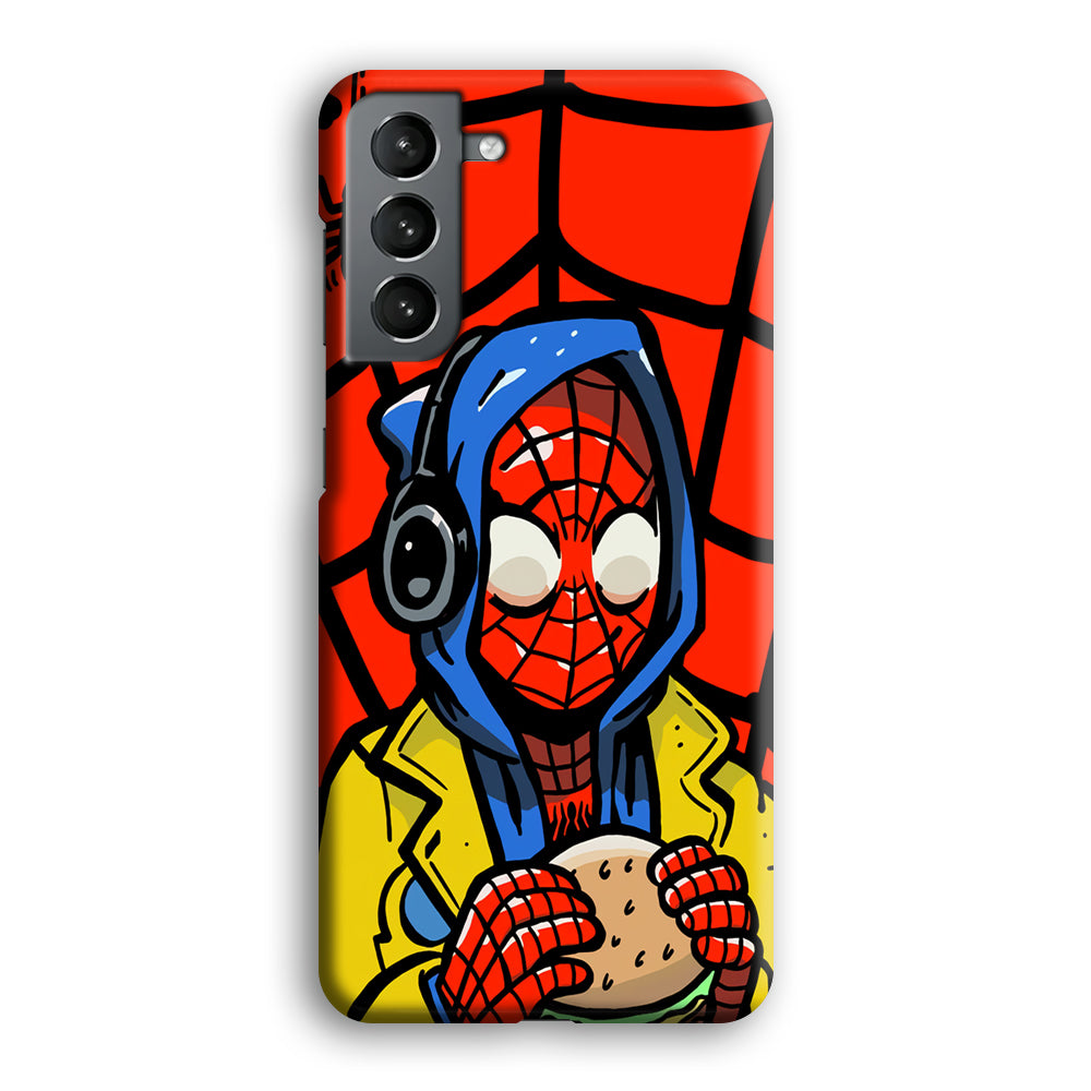Spiderman Burger Lunch Samsung Galaxy S21 Plus Case
