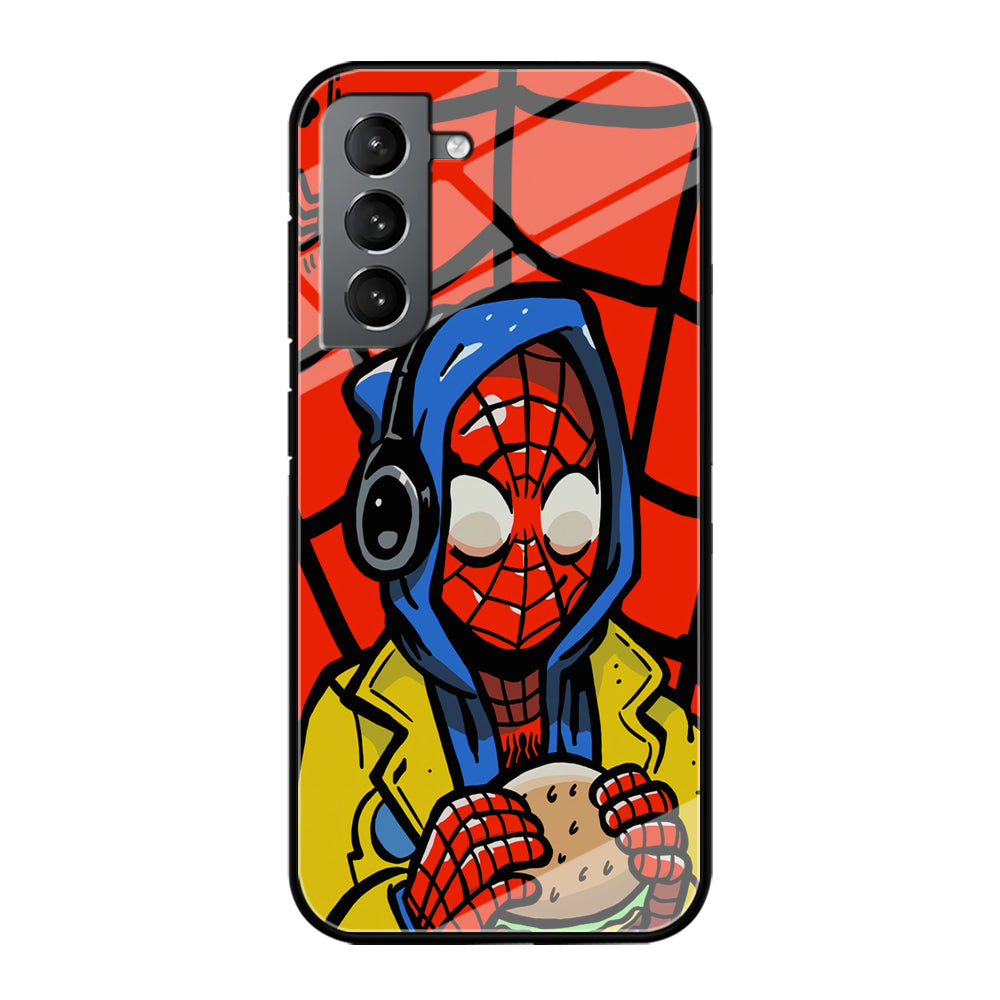 Spiderman Burger Lunch Samsung Galaxy S21 Plus Case