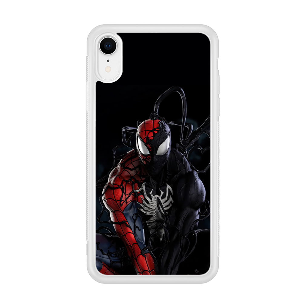 Spiderman X Symbiote Transformation iPhone XR Case