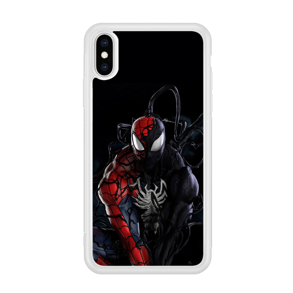 Spiderman X Symbiote Transformation iPhone XS Case