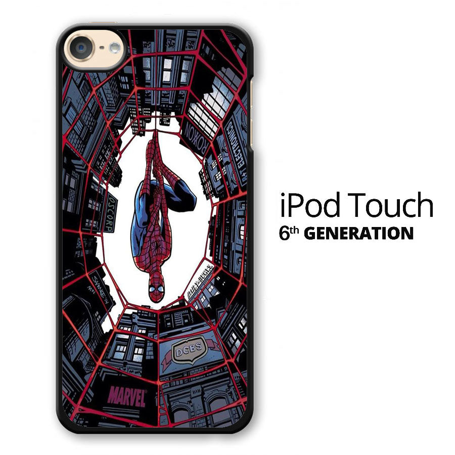 Spiderman Net Under Building iPod Touch 6 Case