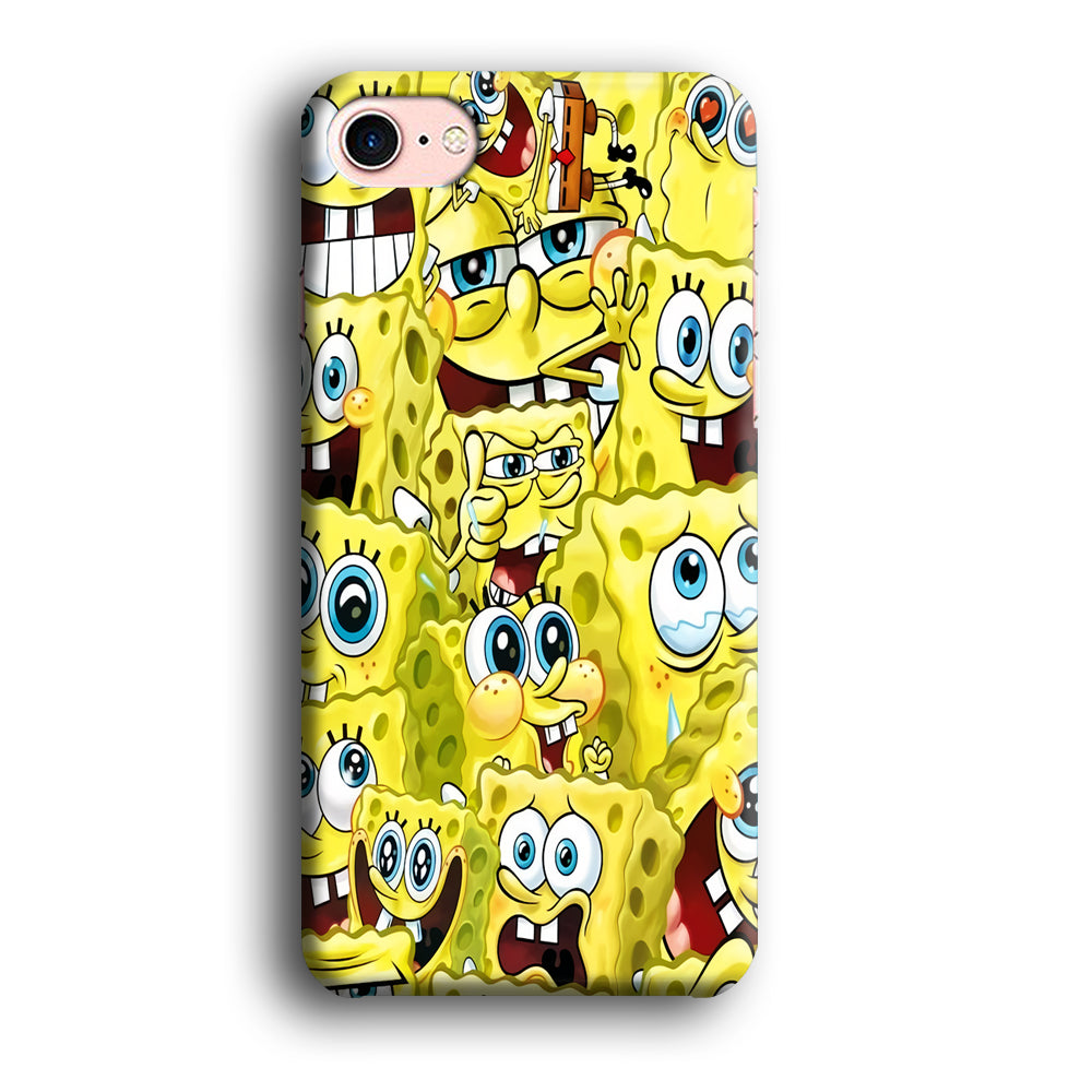 Spongebob Cute Expression iPhone 7 Case