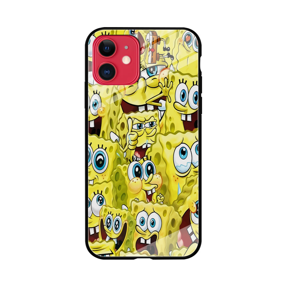 Spongebob Cute Expression iPhone 11 Case