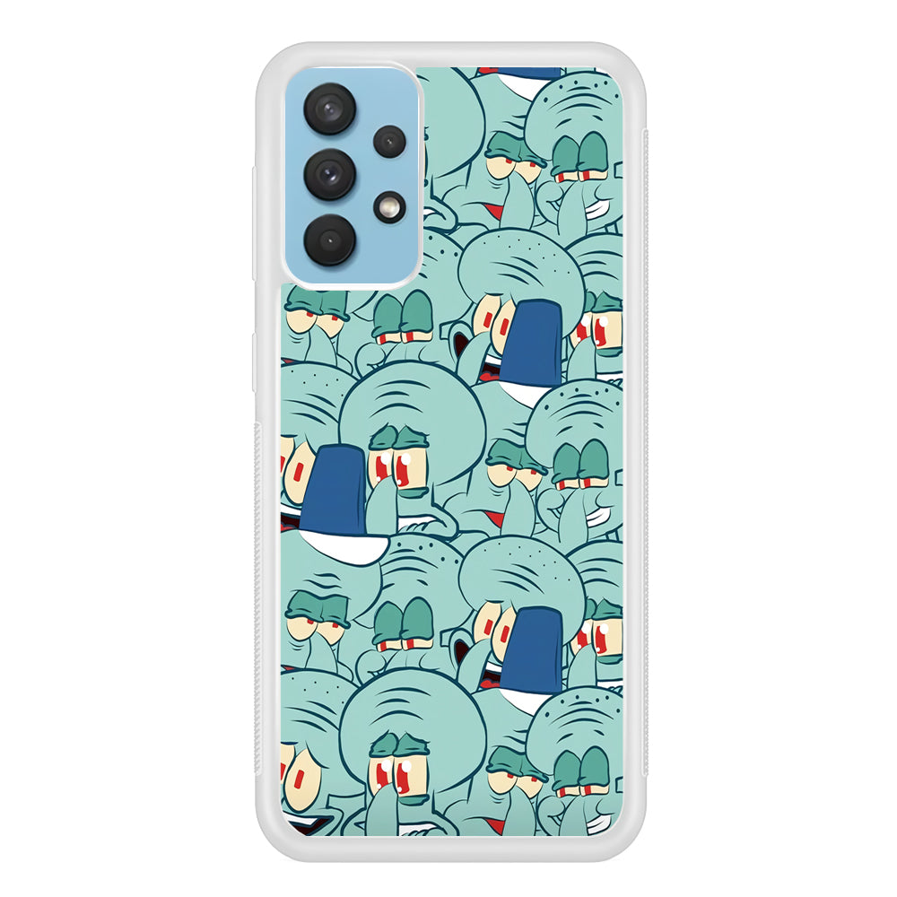 Squidward Expression Samsung Galaxy A32 Case