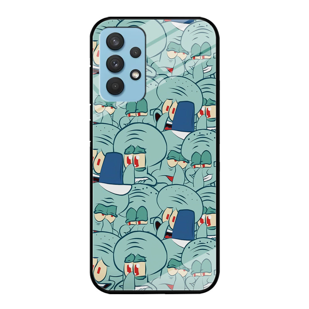 Squidward Expression Samsung Galaxy A32 Case