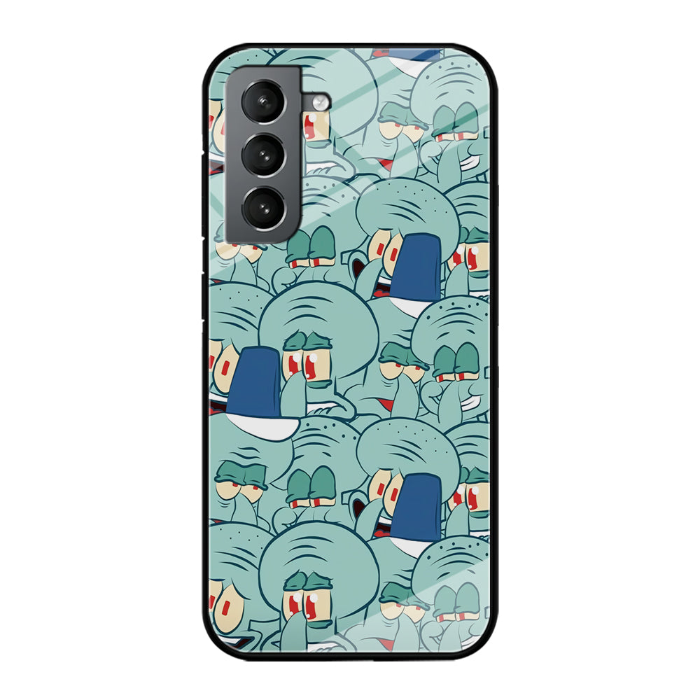 Squidward Expression Samsung Galaxy S21 Plus Case