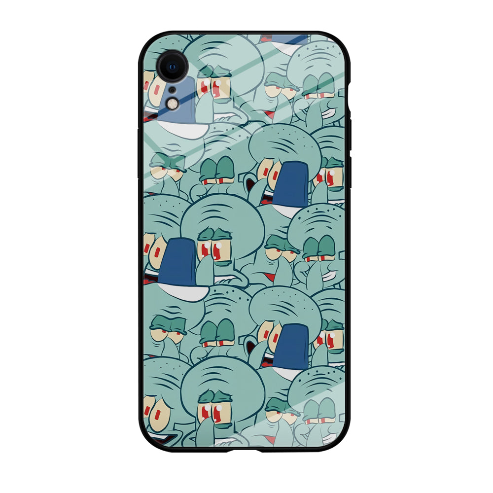 Squidward Expression iPhone XR Case