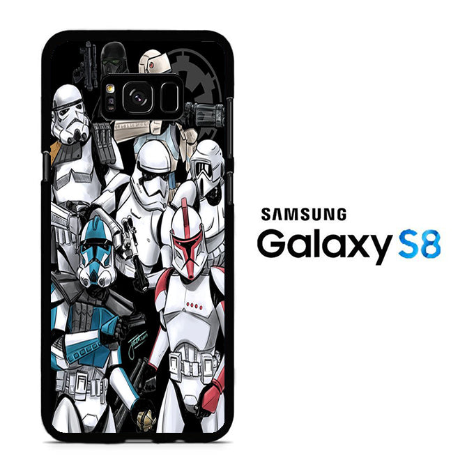 Star Wars Strormtrooper 025 Samsung Galaxy S8 Case