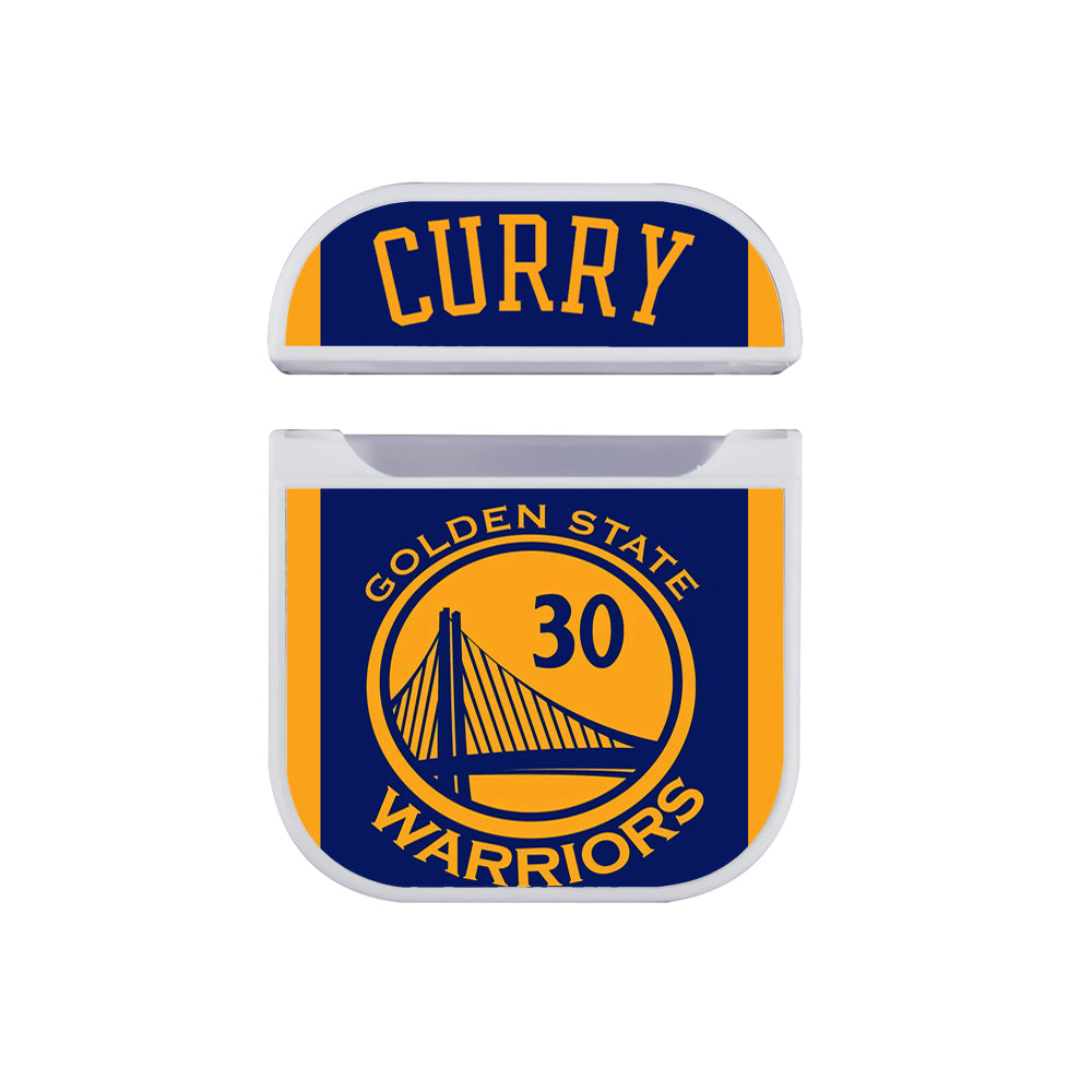 Stephen Curry Golden State Warriors Jersey Hard Plastic Case Cover For Apple Airpods