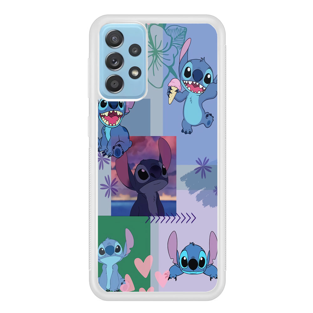 Stitch Collage Aesthetic Samsung Galaxy A52 Case