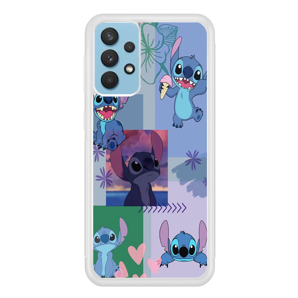 Stitch Collage Aesthetic Samsung Galaxy A32 Case