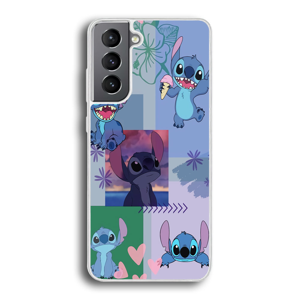 Stitch Collage Aesthetic Samsung Galaxy S21 Plus Case