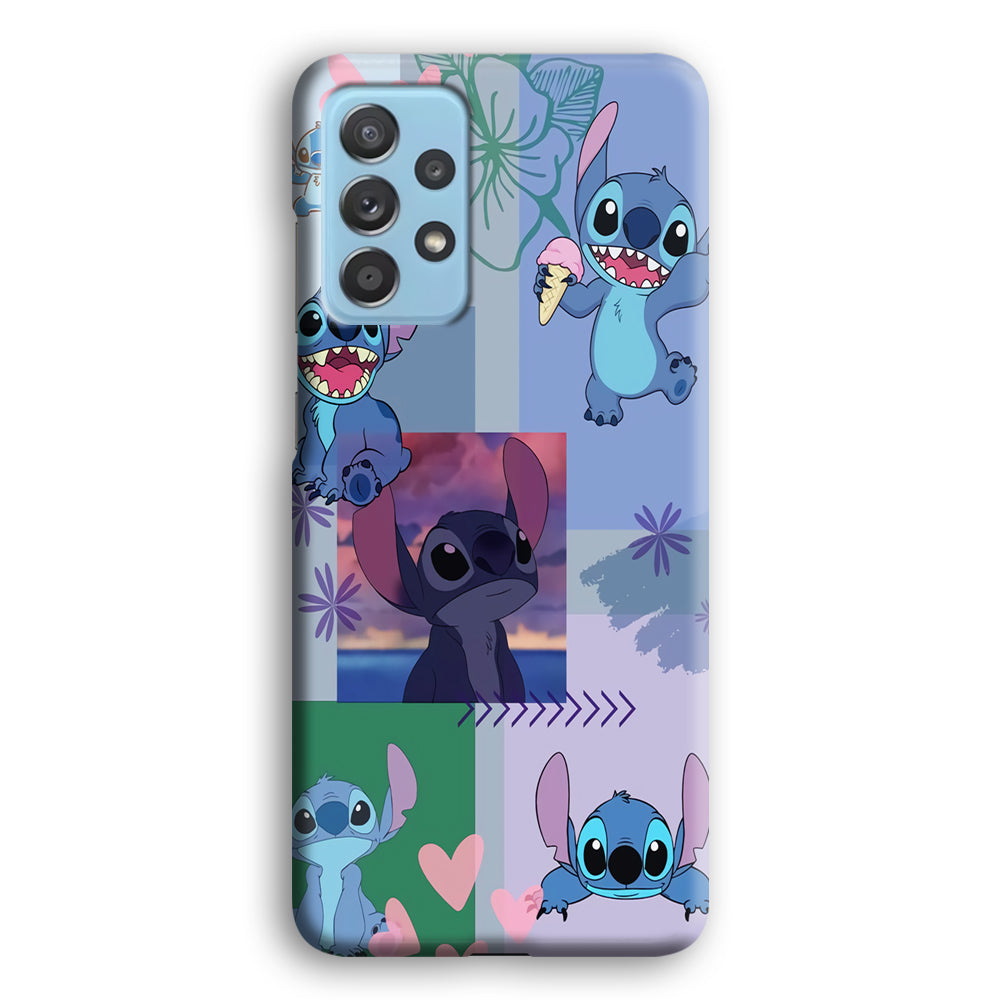 Stitch Collage Aesthetic Samsung Galaxy A52 Case