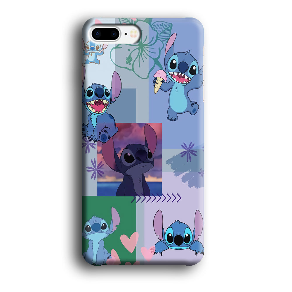 Stitch Collage Aesthetic iPhone 8 Plus Case