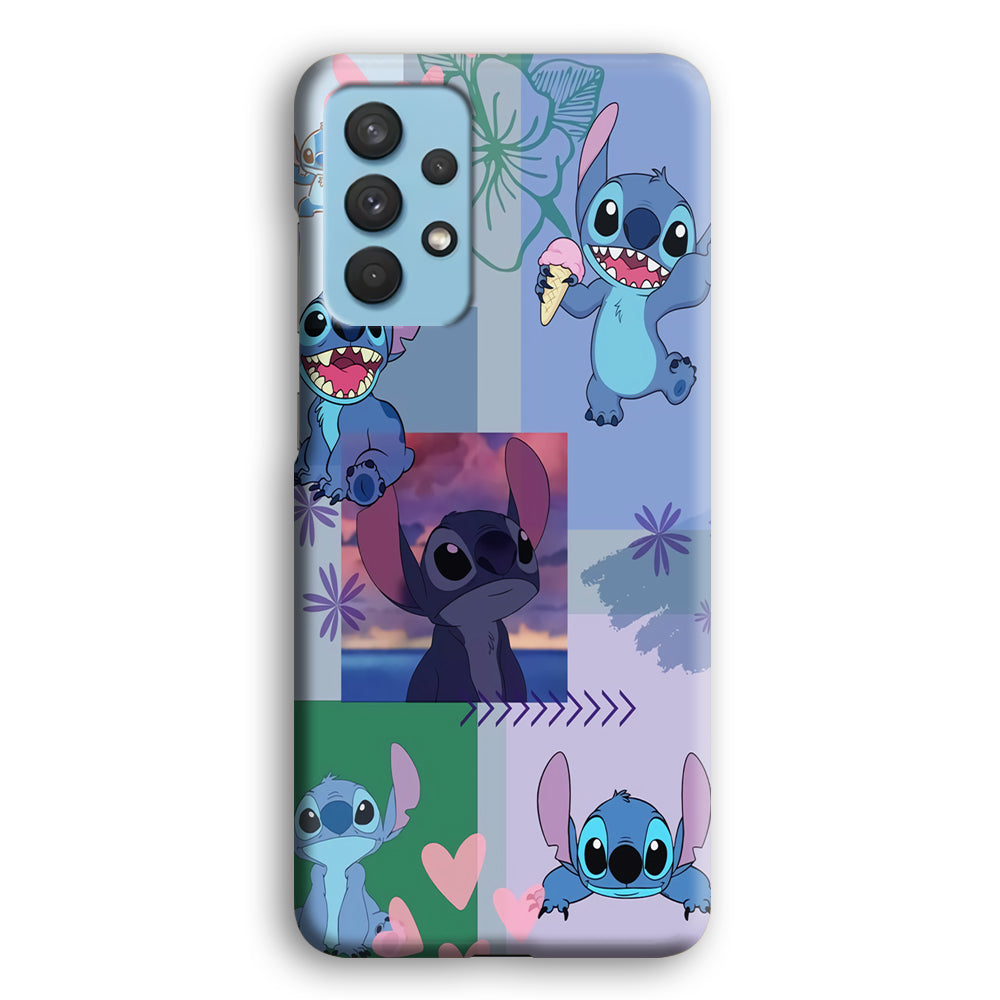 Stitch Collage Aesthetic Samsung Galaxy A32 Case