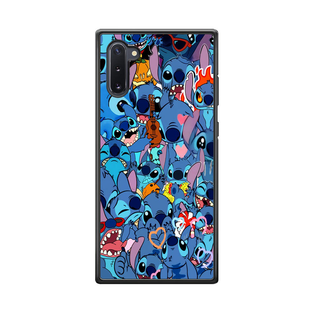 Stitch Cute Expression Samsung Galaxy Note 10 Case