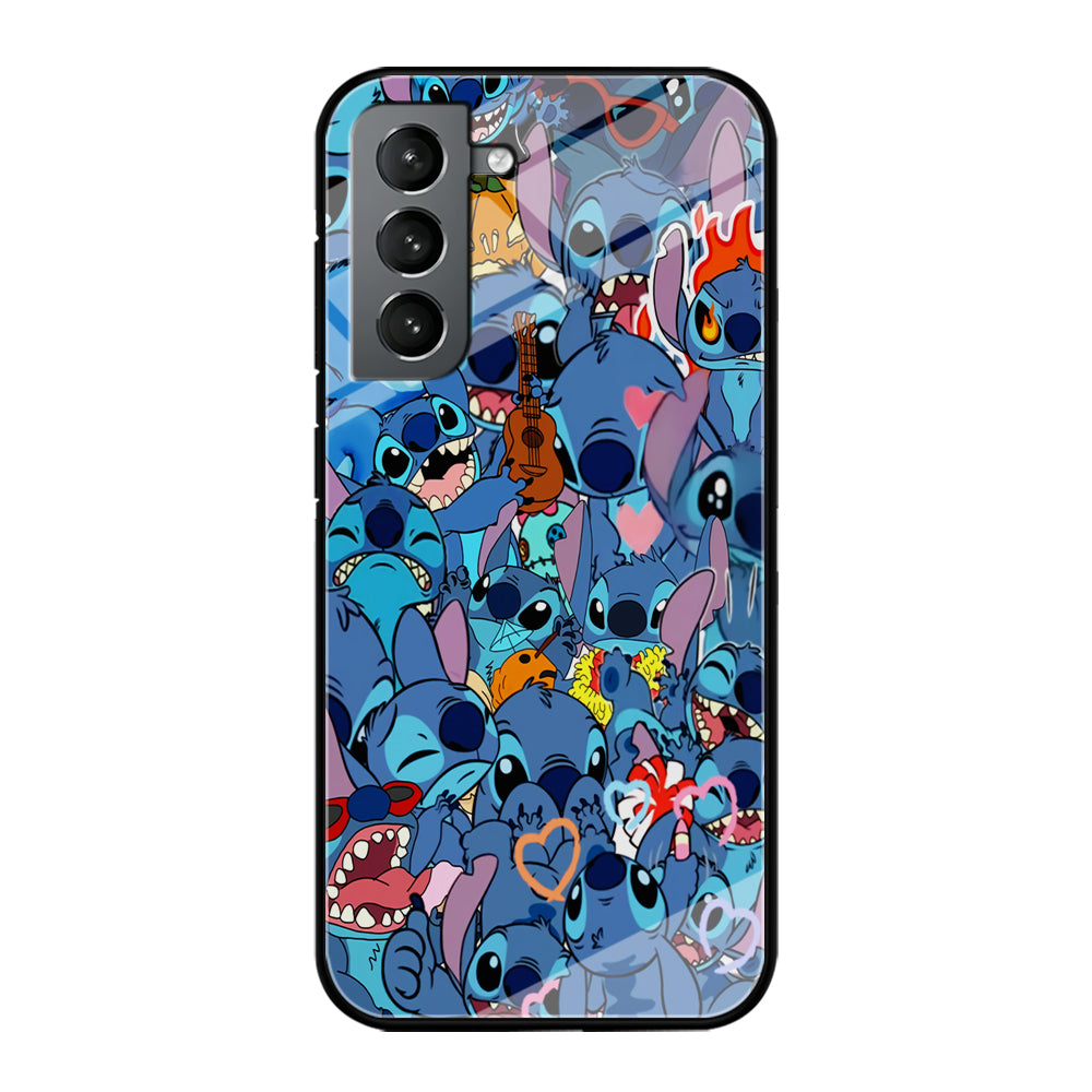 Stitch Cute Expression Samsung Galaxy S21 Plus Case
