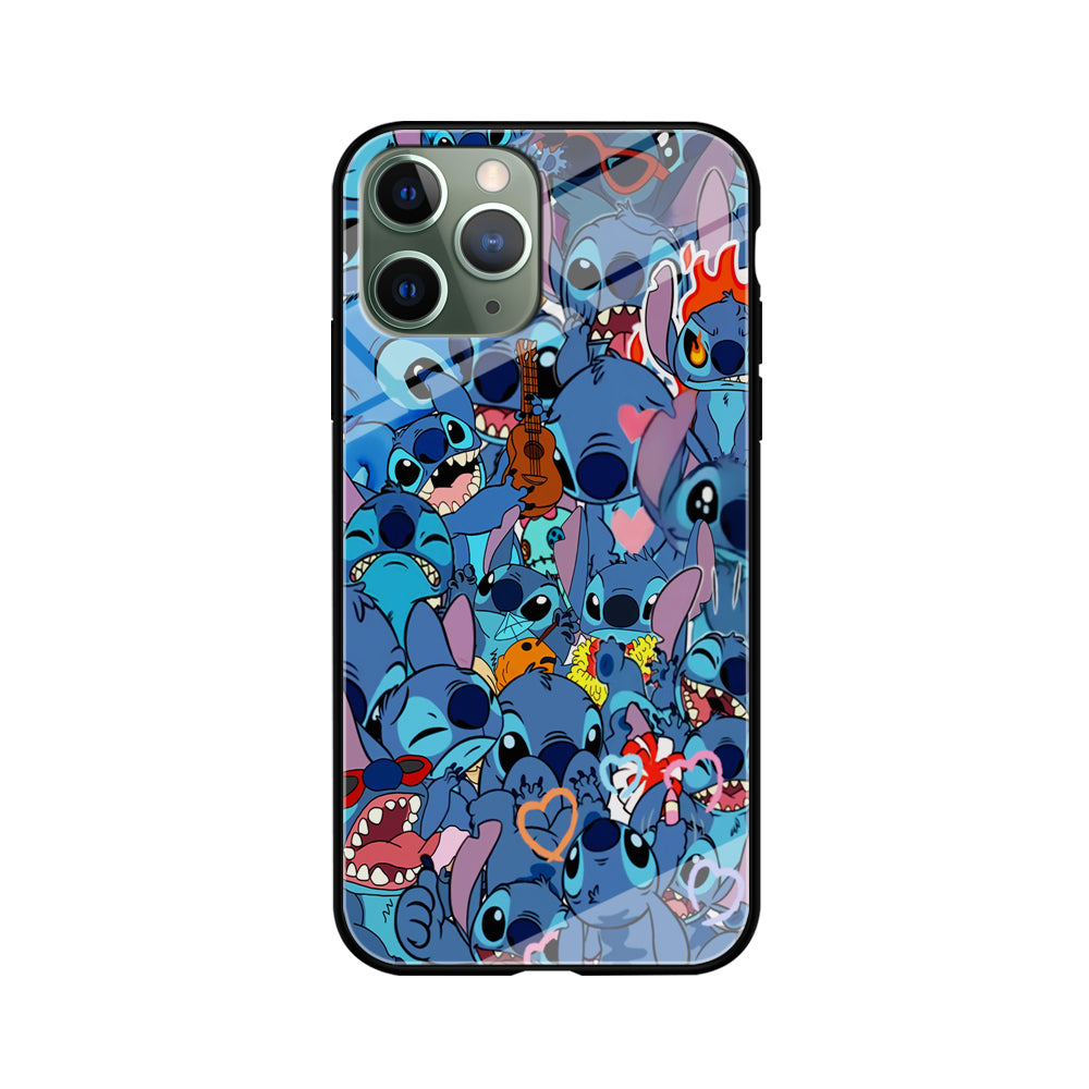 Stitch Cute Expression iPhone 11 Pro Case