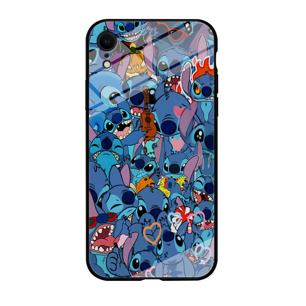 Stitch Cute Expression iPhone XR Case