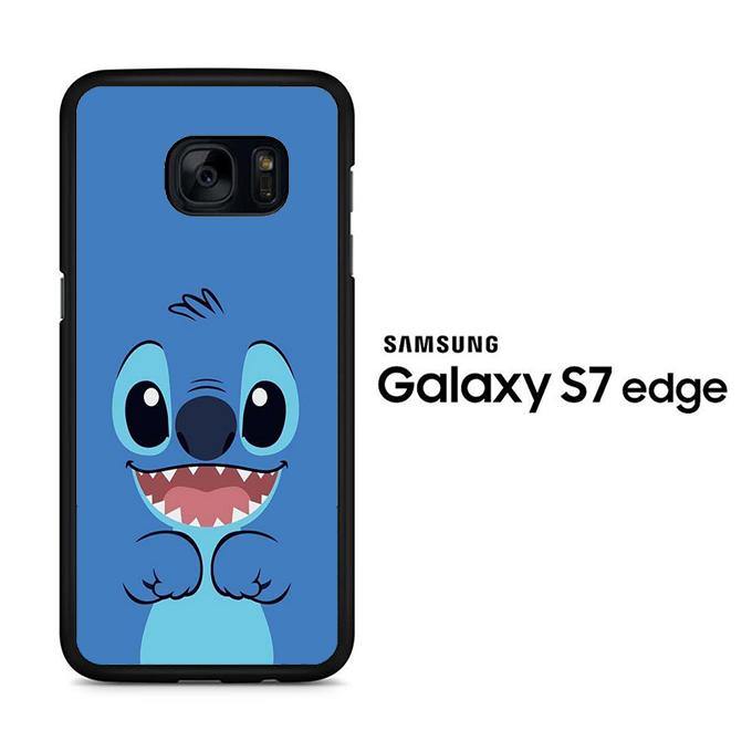 Stitch Blue 001 Samsung Galaxy S7 Edge Case - ezzyst