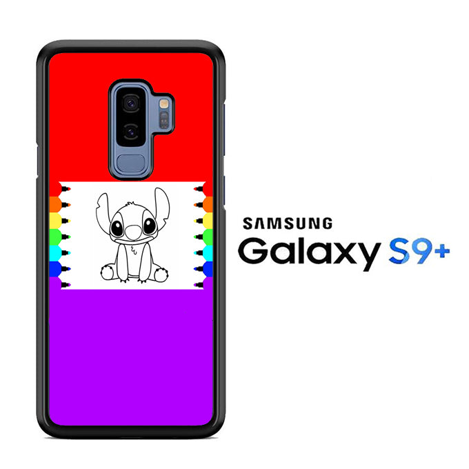 Stitch Drawing Samsung Galaxy S9 Plus Case