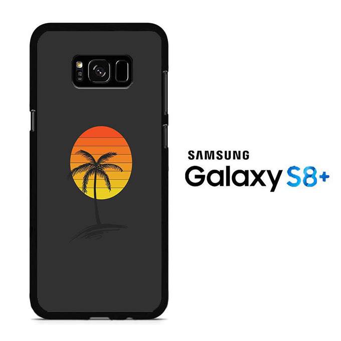 Sunset Coconut Tree Samsung Galaxy S8 Plus Case