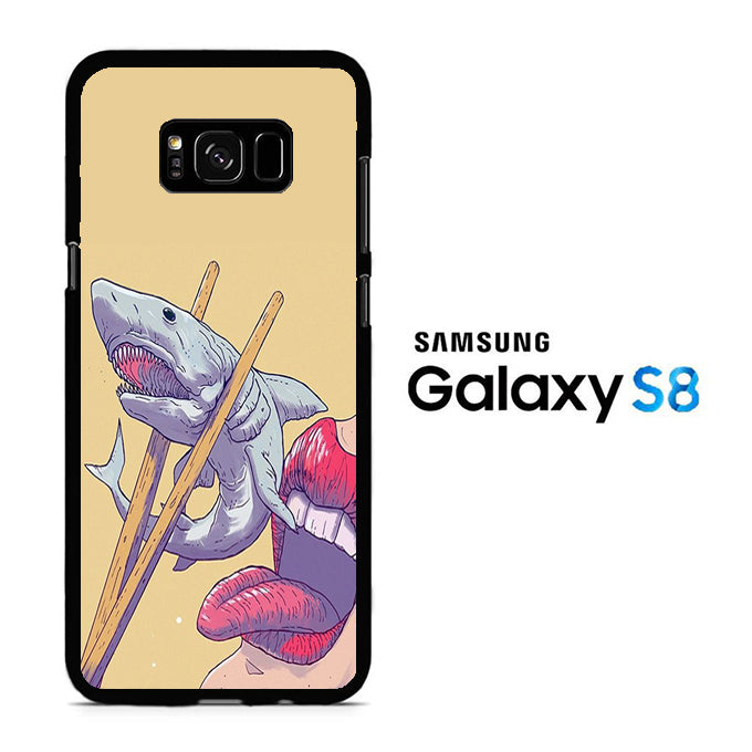 Sushi Shark Samsung Galaxy S8 Case