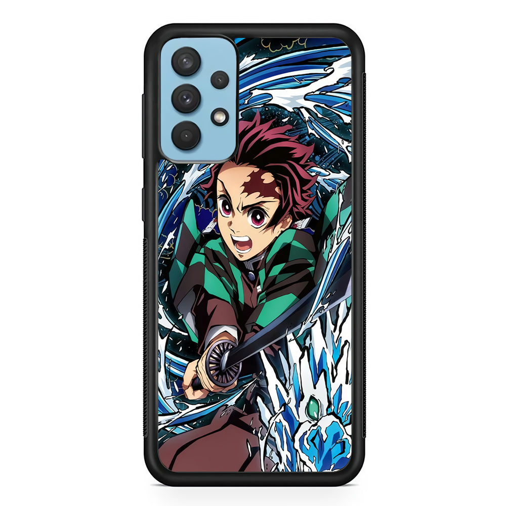 Tanjiro Water Breathing Samsung Galaxy A32 Case