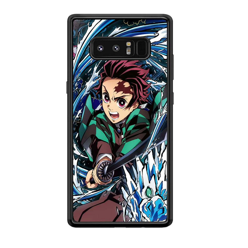 Tanjiro Water Breathing Samsung Galaxy Note 8 Case