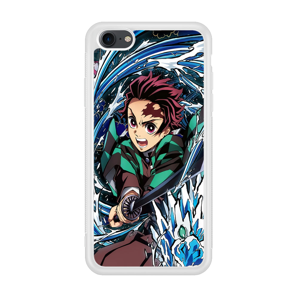 Tanjiro Water Breathing iPhone 8 Case