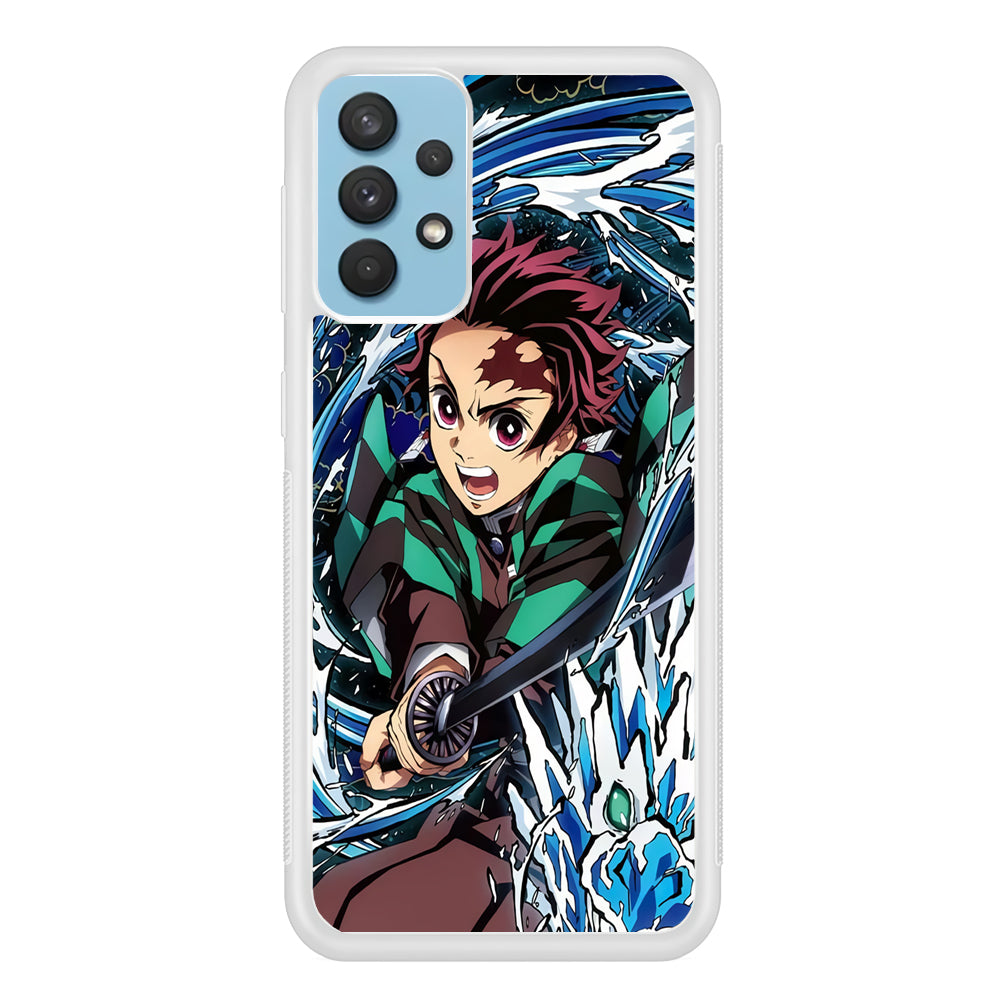 Tanjiro Water Breathing Samsung Galaxy A32 Case
