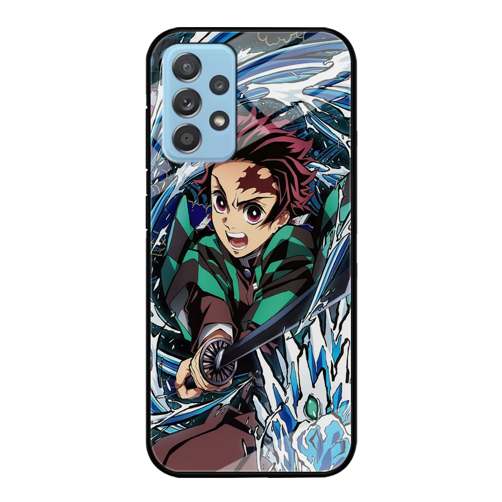 Tanjiro Water Breathing Samsung Galaxy A72 Case