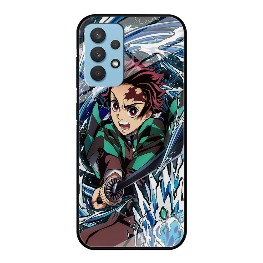 Tanjiro Water Breathing Samsung Galaxy A32 Case