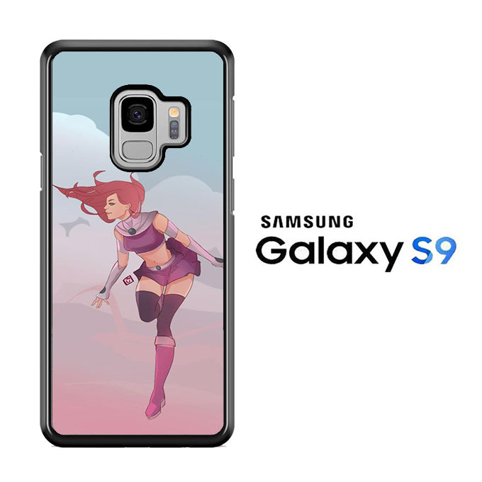 Teen Titans Starfire Fly Samsung Galaxy S9 Case