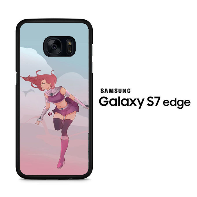 Teen Titans Starfire Fly Samsung Galaxy S7 Edge Case