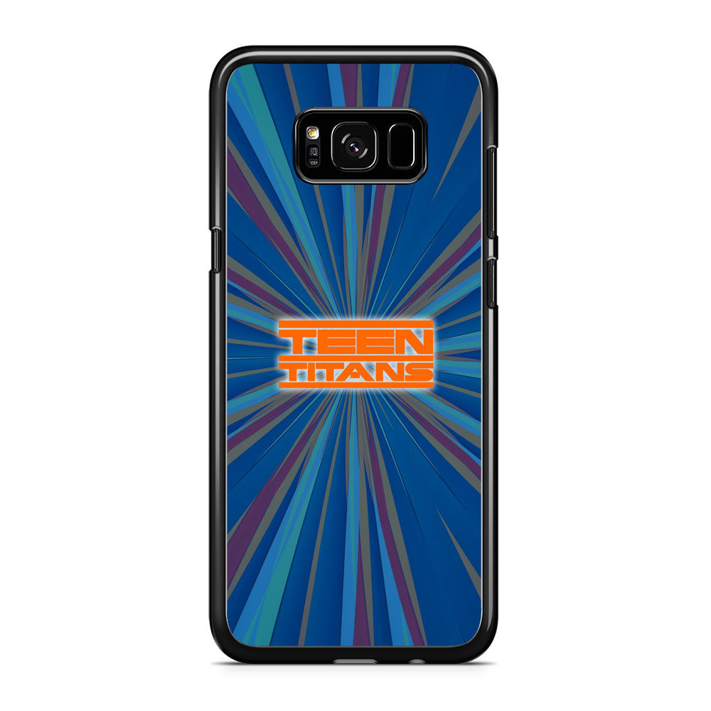 Teen Titans Zoom Orange Logo Samsung Galaxy S8 Case