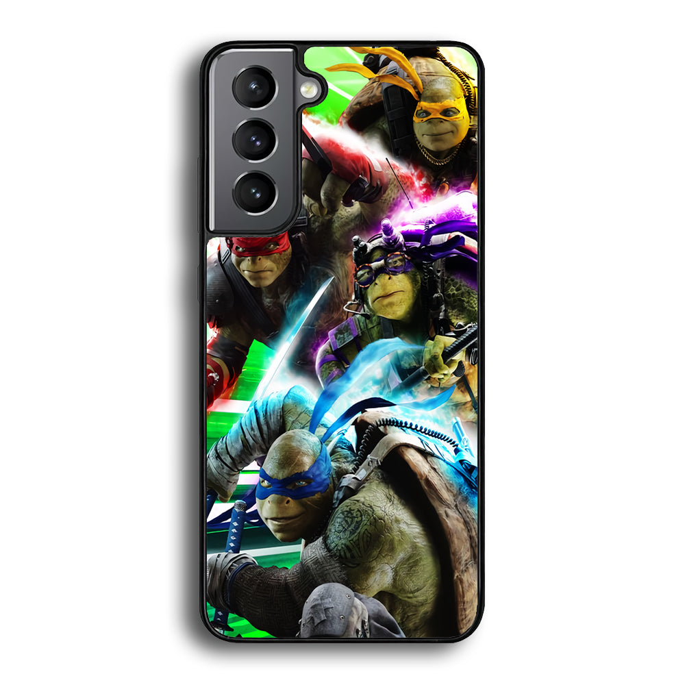 Teenage Mutant Ninja Turtles Action Samsung Galaxy S21 Plus Case