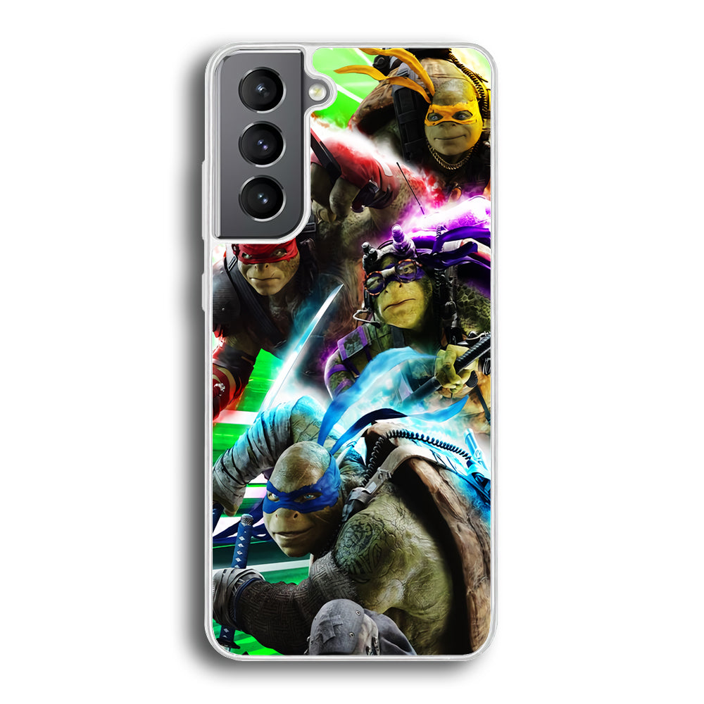 Teenage Mutant Ninja Turtles Action Samsung Galaxy S21 Plus Case