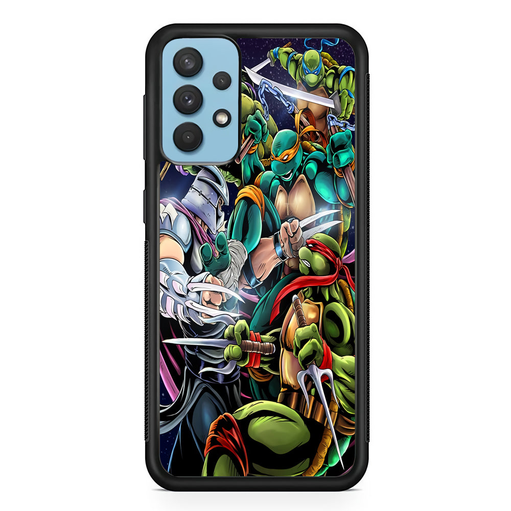 Teenage Mutant Ninja Turtles Battle Moment Samsung Galaxy A32 Case