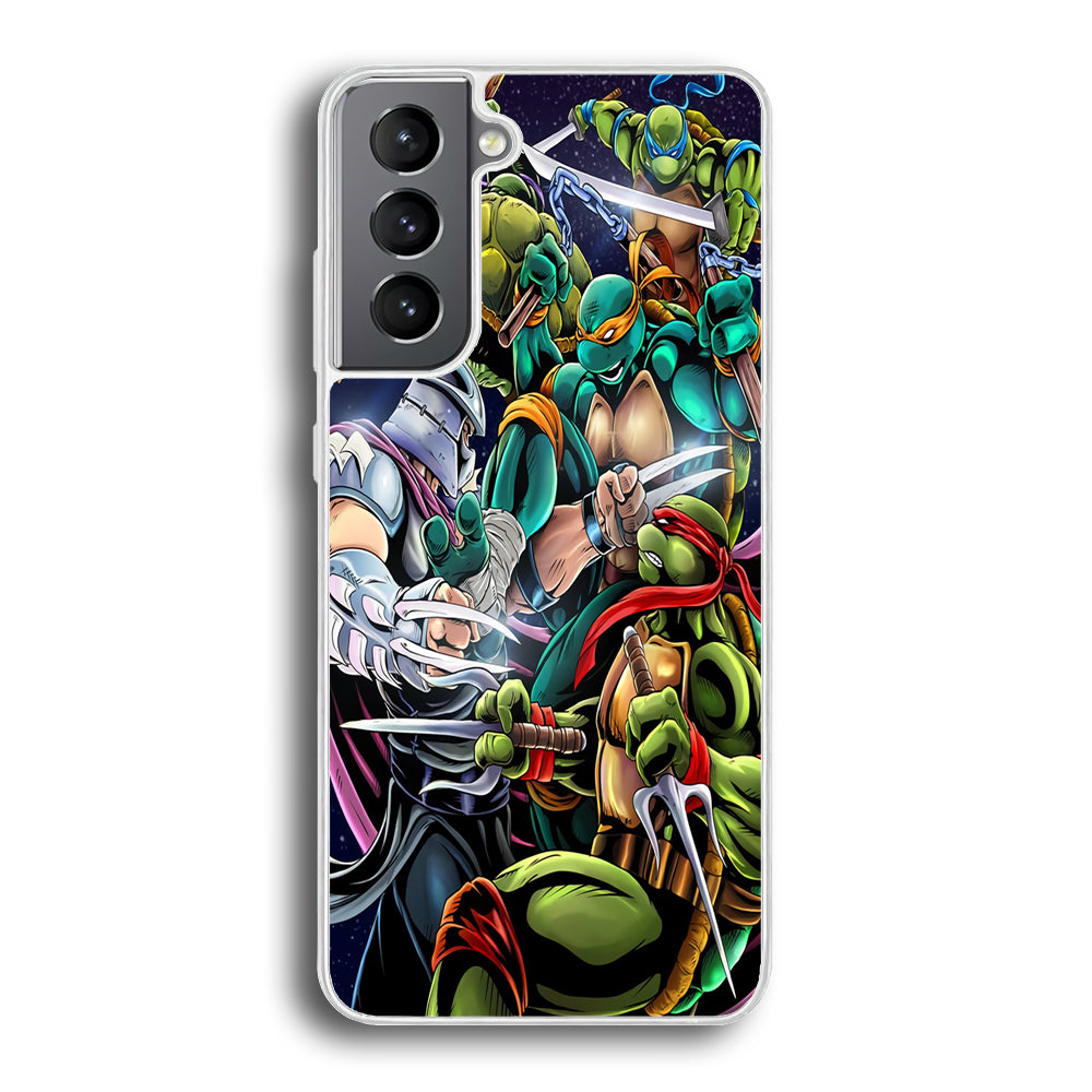 Teenage Mutant Ninja Turtles Battle Moment Samsung Galaxy S21 Plus Case