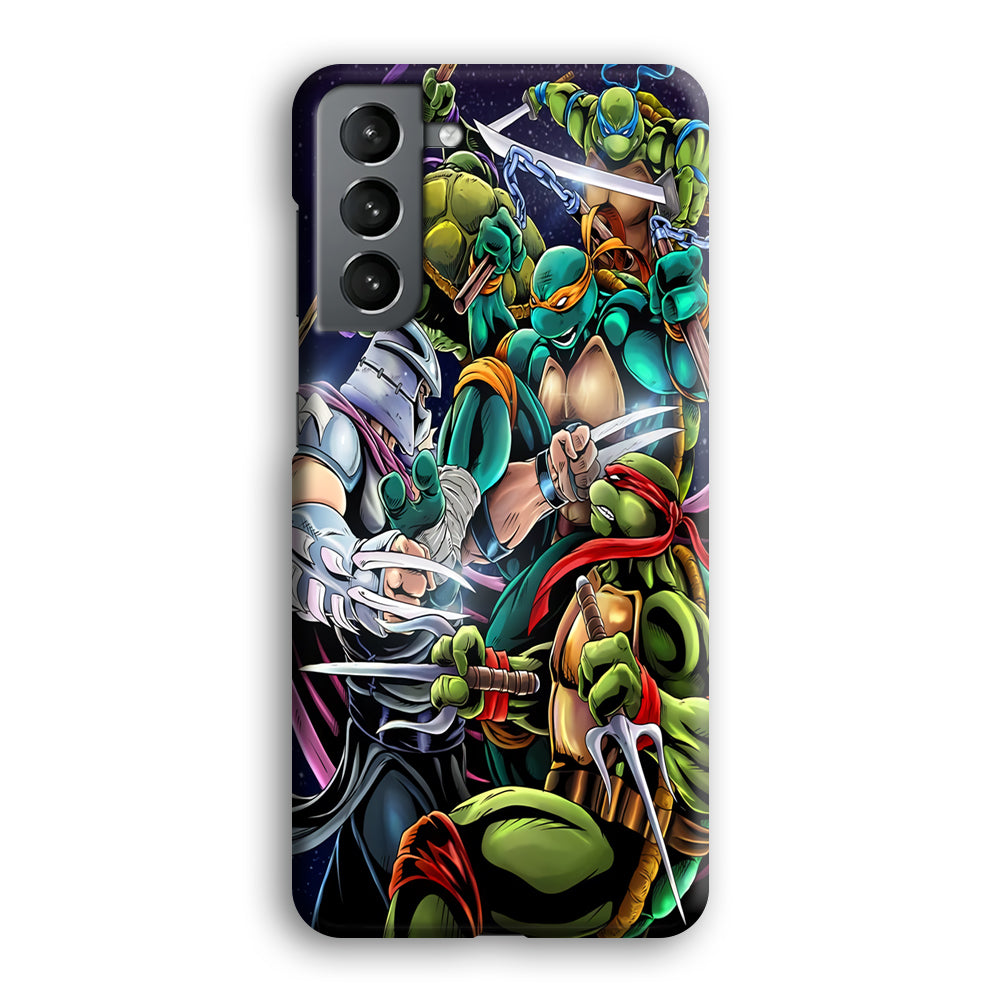 Teenage Mutant Ninja Turtles Battle Moment Samsung Galaxy S21 Plus Case