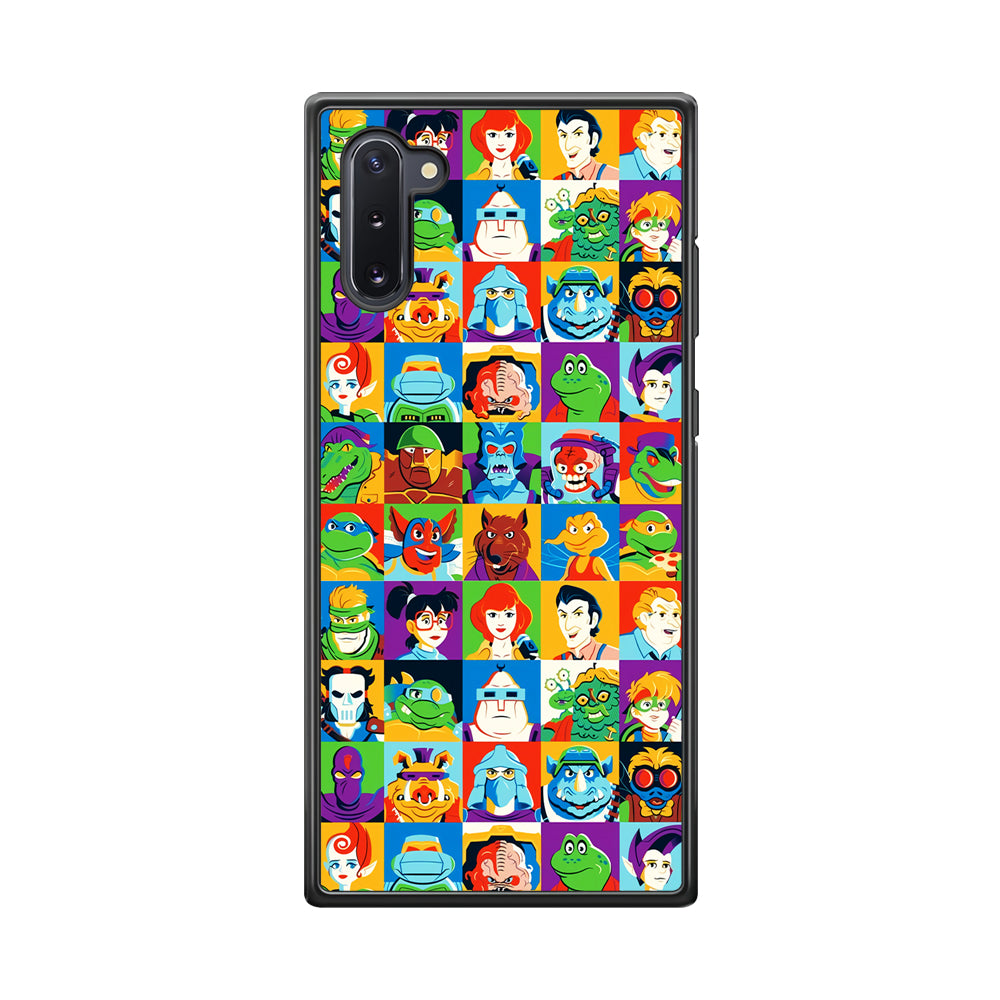 Teenage Mutant Ninja Turtles Character in Collage Samsung Galaxy Note 10 Case