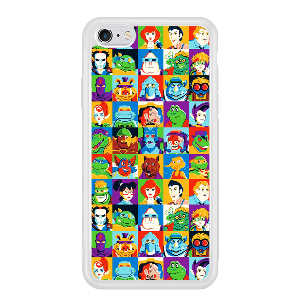 Teenage Mutant Ninja Turtles Character in Collage iPhone 6 Plus | 6s Plus Case