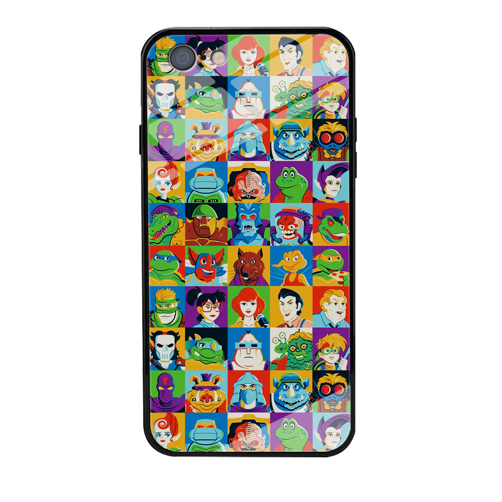 Teenage Mutant Ninja Turtles Character in Collage iPhone 6 | 6s Case